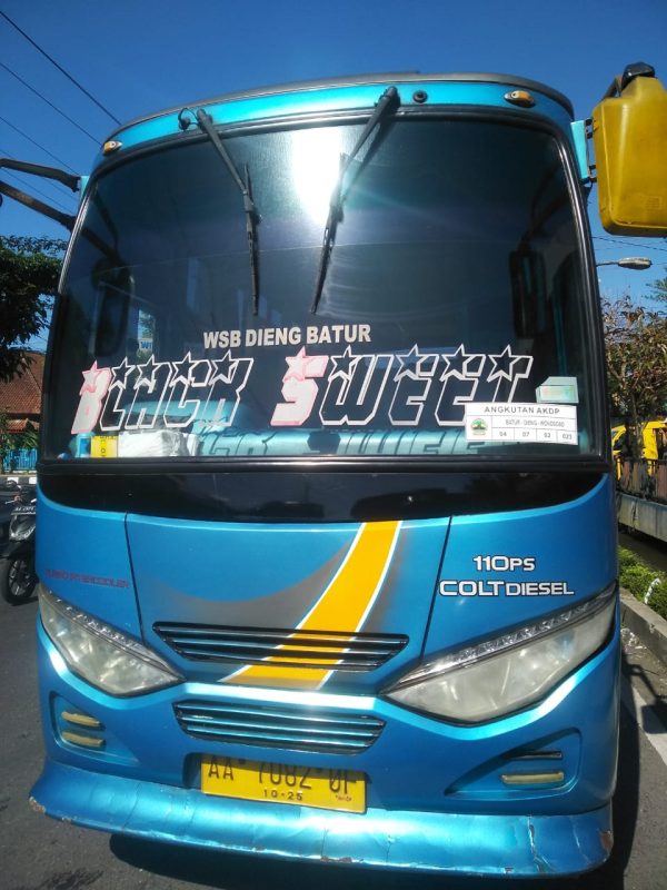 Bus Mikro Wonosobo Dieng Batur